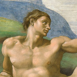 Michelangelo, "The Creation of Adam," 1511.