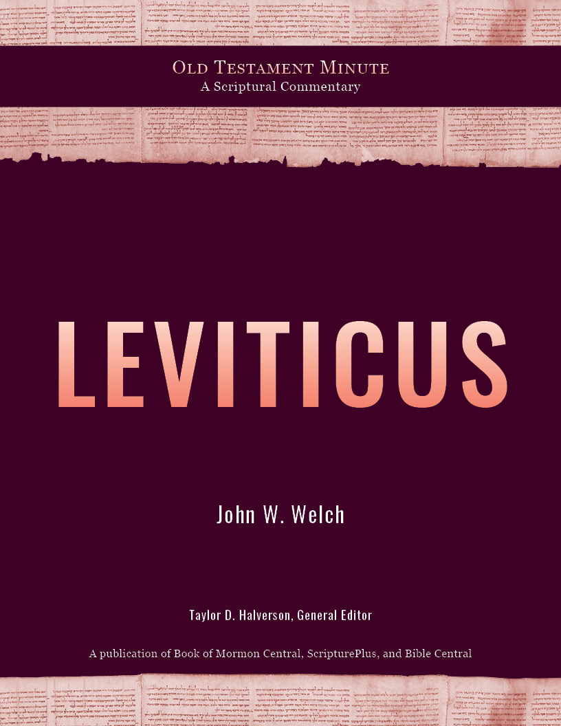 Cover of the Old Testament Minute: Leviticus by John W. Welch.